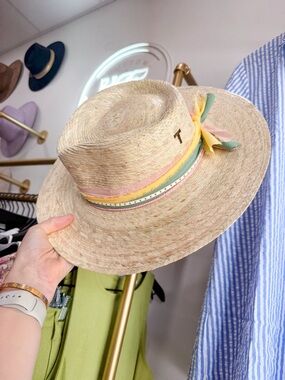 Palm Leaf Custom Summer Beach & Festival Hat (Brand New/Never Worn)